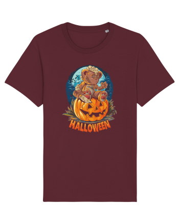 Halloween Bear Burgundy