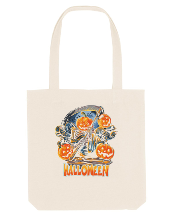 Halloween Crow Pumpkin Natural