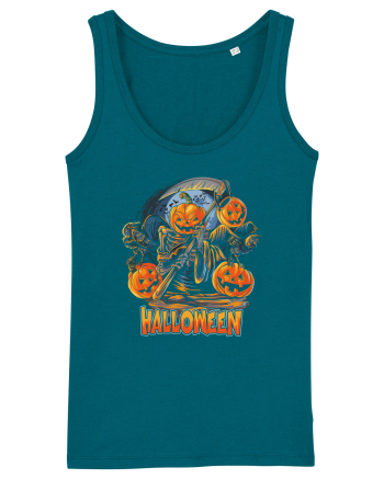 Halloween Crow Pumpkin Ocean Depth