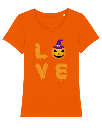 Halloween Love Bright Orange