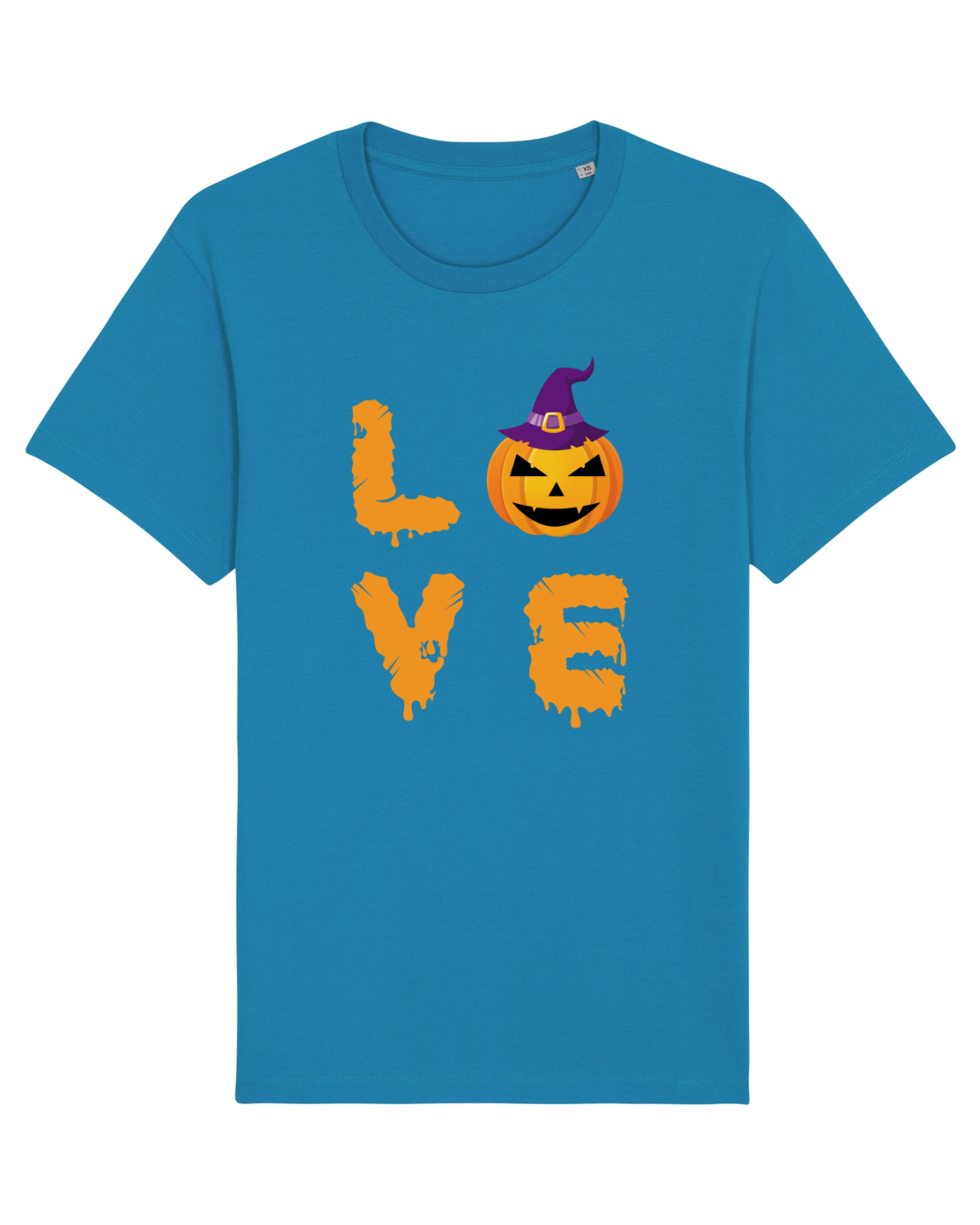 Tricou mânecă scurtă Unisex Rocker Azur