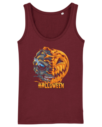 Halloween Melt Face Burgundy