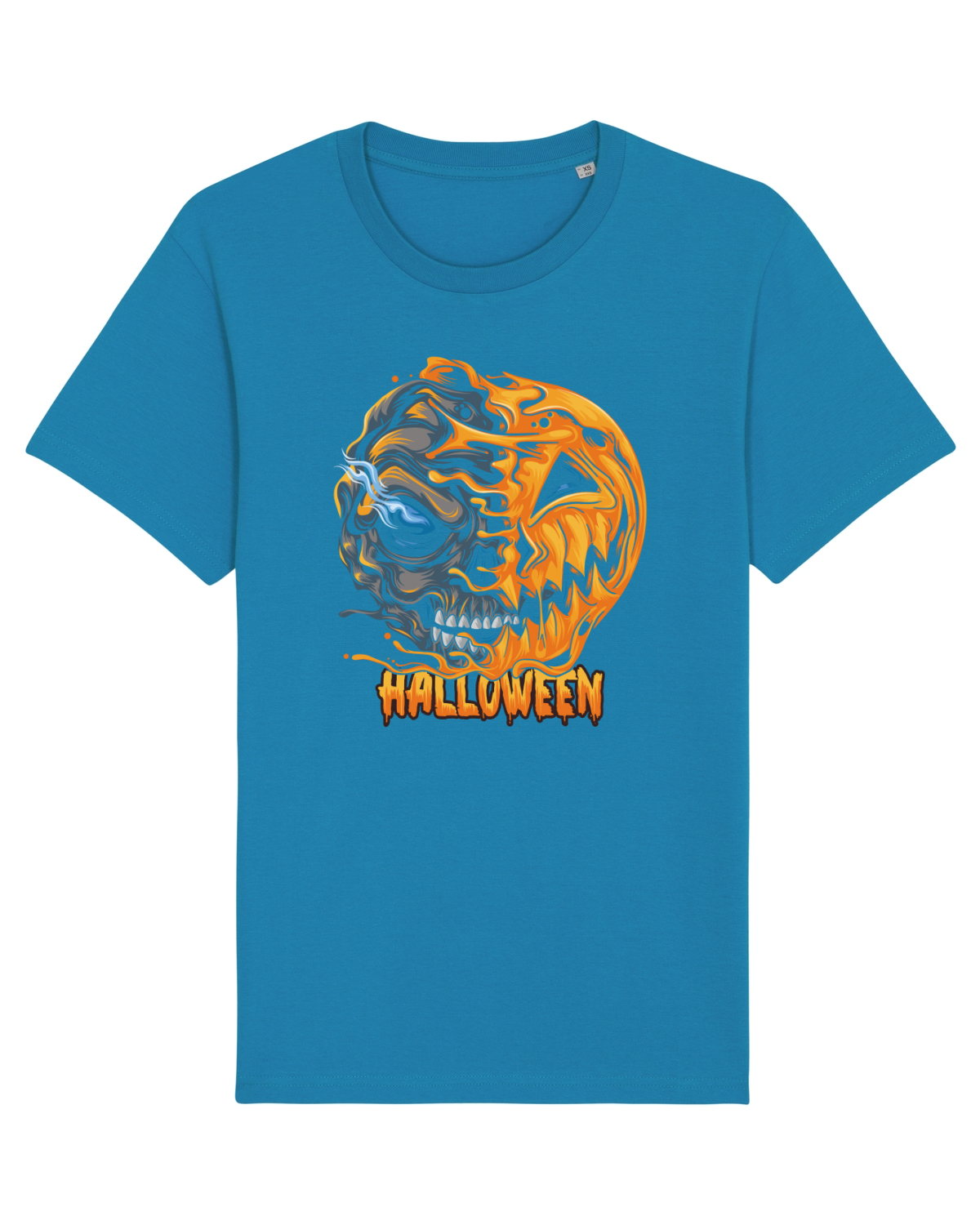 Tricou mânecă scurtă Unisex Rocker Azur