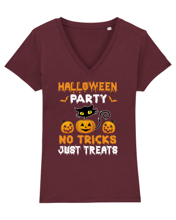 Halloween Party Burgundy