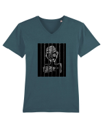 În interior Tricou mânecă scurtă guler V Bărbat Presenter