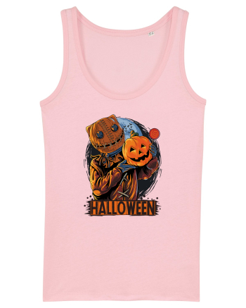 Halloween Pumpkin Head Cotton Pink