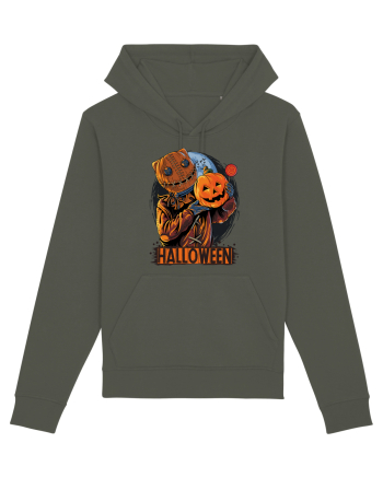 Halloween Pumpkin Head Khaki