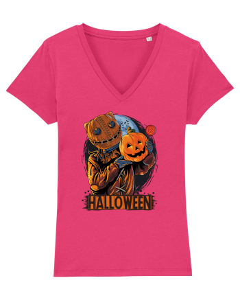 Halloween Pumpkin Head Raspberry
