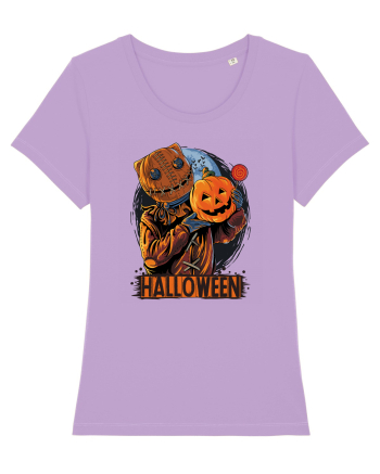 Halloween Pumpkin Head Lavender Dawn