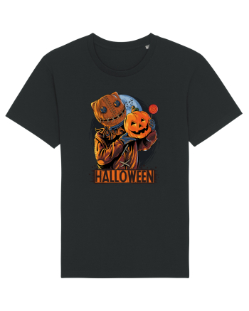 Halloween Pumpkin Head Black