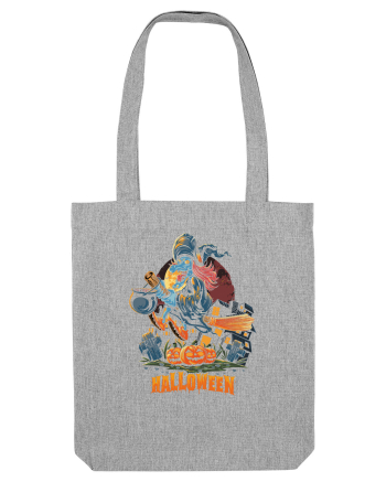 Halloween Witch Heather Grey