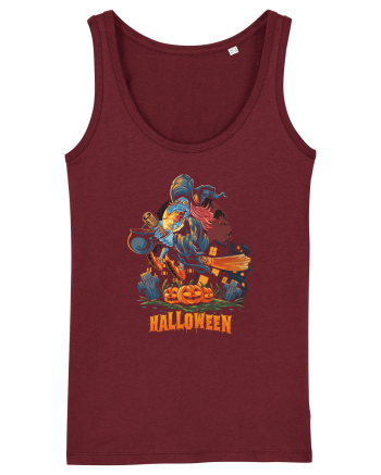 Halloween Witch Burgundy