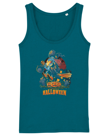 Halloween Witch Ocean Depth