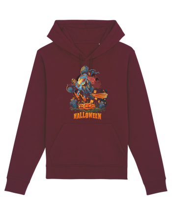 Halloween Witch Burgundy