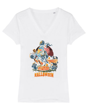 Halloween Witch White