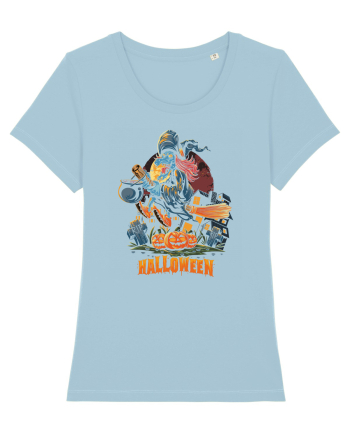 Halloween Witch Sky Blue