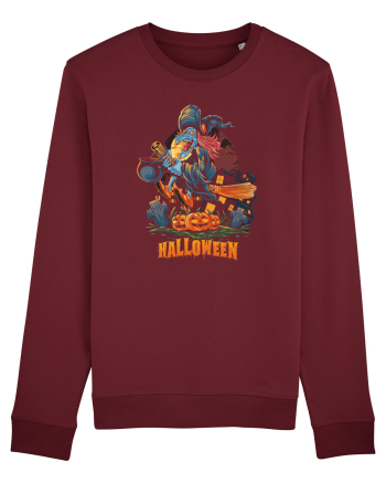 Halloween Witch Burgundy
