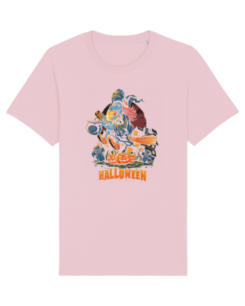 Halloween Witch Cotton Pink