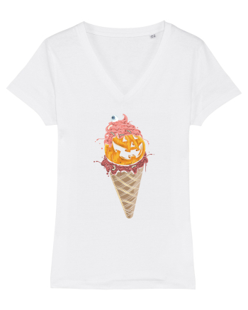 Monster Pumpkin Icecream White