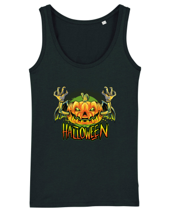 Pumpkin Halloween Bat Black