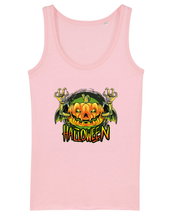 Pumpkin Halloween Bat Cotton Pink