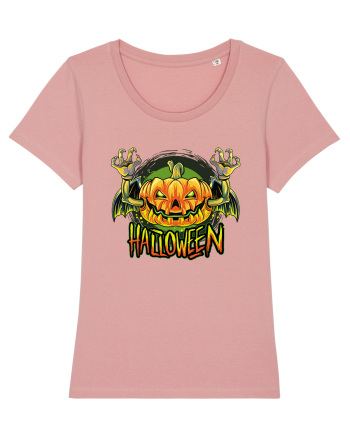 Pumpkin Halloween Bat Canyon Pink