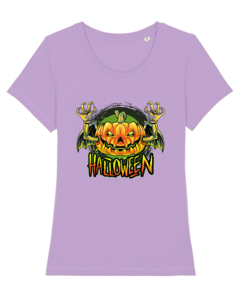 Pumpkin Halloween Bat Lavender Dawn