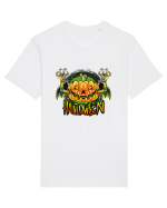 Pumpkin Halloween Bat Tricou mânecă scurtă Unisex Rocker