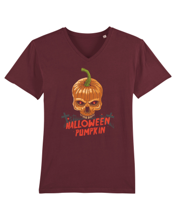 Pumpkin Halloween Burgundy