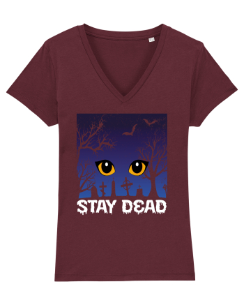 Stay Dead Burgundy