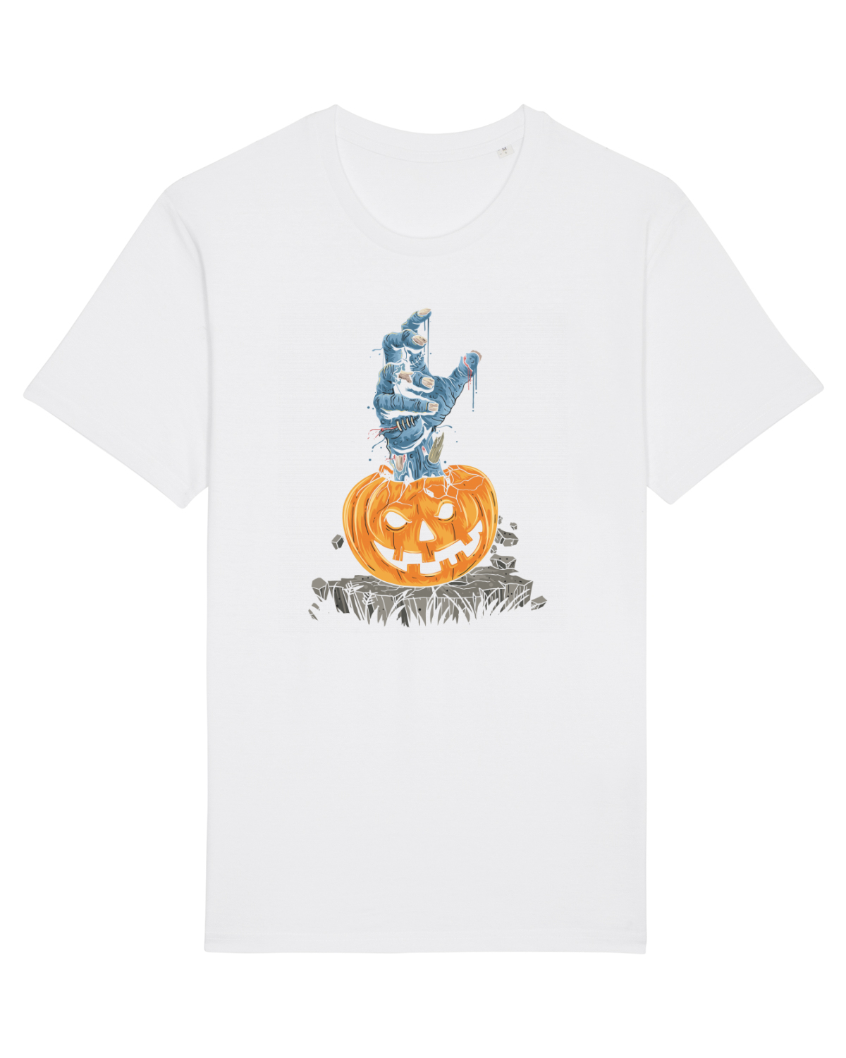 Tricou mânecă scurtă Unisex Rocker White