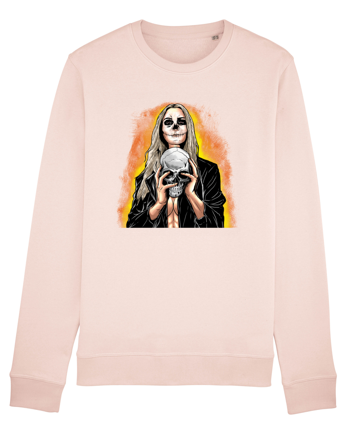 Bluză mânecă lungă Unisex Rise Candy Pink