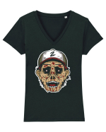 Zombie Hat Tricou mânecă scurtă guler V Damă Evoker