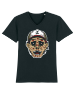 Zombie Hat Tricou mânecă scurtă guler V Bărbat Presenter