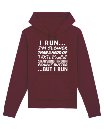 I RUN Burgundy
