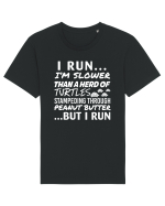 I RUN Tricou mânecă scurtă Unisex Rocker