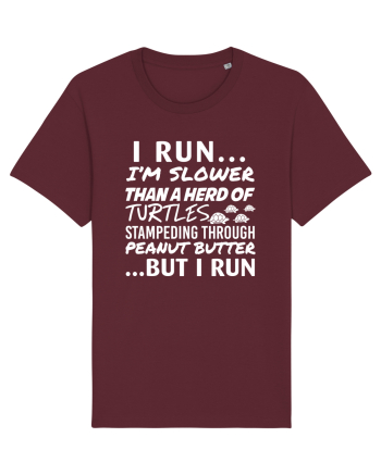 I RUN Burgundy