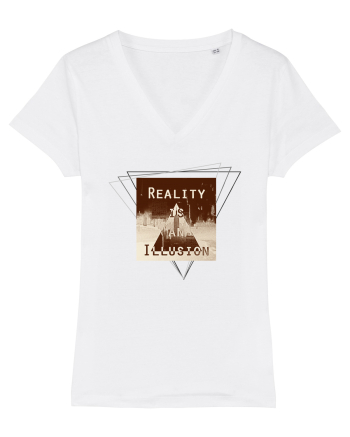 Reality is an illusion. White