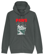 PAWS CAT Hanorac cu fermoar Unisex Connector