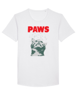 PAWS CAT Tricou mânecă scurtă guler larg Bărbat Skater
