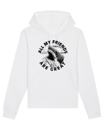 All my friends are great Hanorac Unisex Drummer