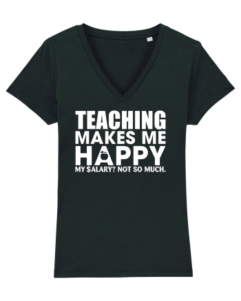 Teaching makes me happy Black