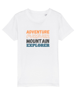 Adventure Pursuer Mountain Explorer Tricou mânecă scurtă  Copii Mini Creator