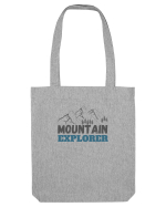 Mountain Explorer Illustration Sacoșă textilă