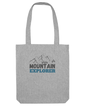 Mountain Explorer Illustration Heather Grey