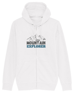 Mountain Explorer Illustration Hanorac cu fermoar Unisex Connector