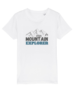 Mountain Explorer Illustration Tricou mânecă scurtă  Copii Mini Creator