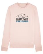 Mountain Explorer Illustration Bluză mânecă lungă Unisex Rise