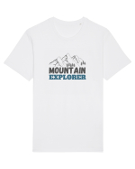 Mountain Explorer Illustration Tricou mânecă scurtă Unisex Rocker