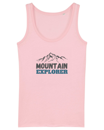 Mountain Explorer Geometry Cotton Pink